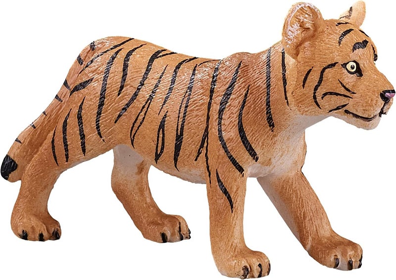 Mojo Fun 387008 Tiger Cub Standing - Realistic International Wildlife Toy Replica - Image 1